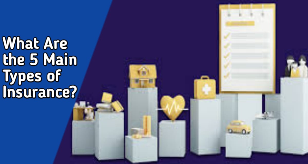 What Are the 5 Main Types of Insurance?