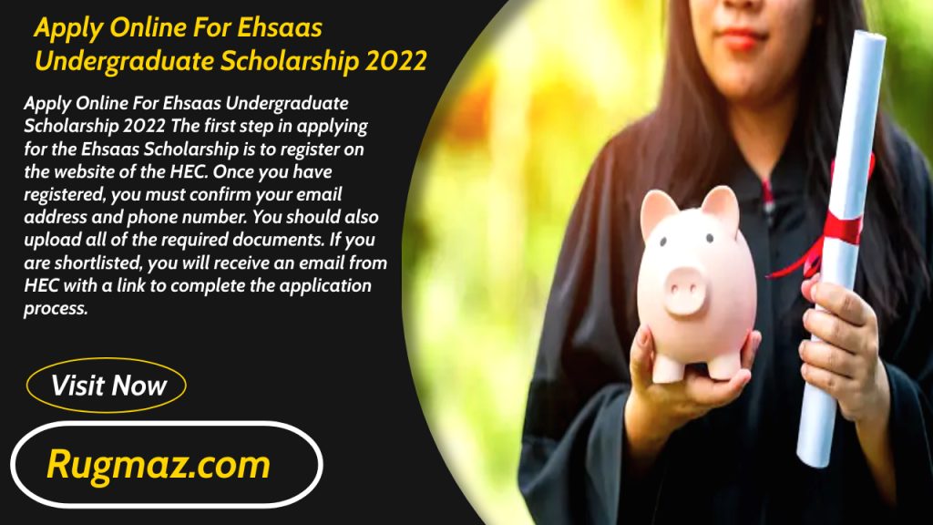 Apply Online For Ehsaas Undergraduate Scholarship 2023