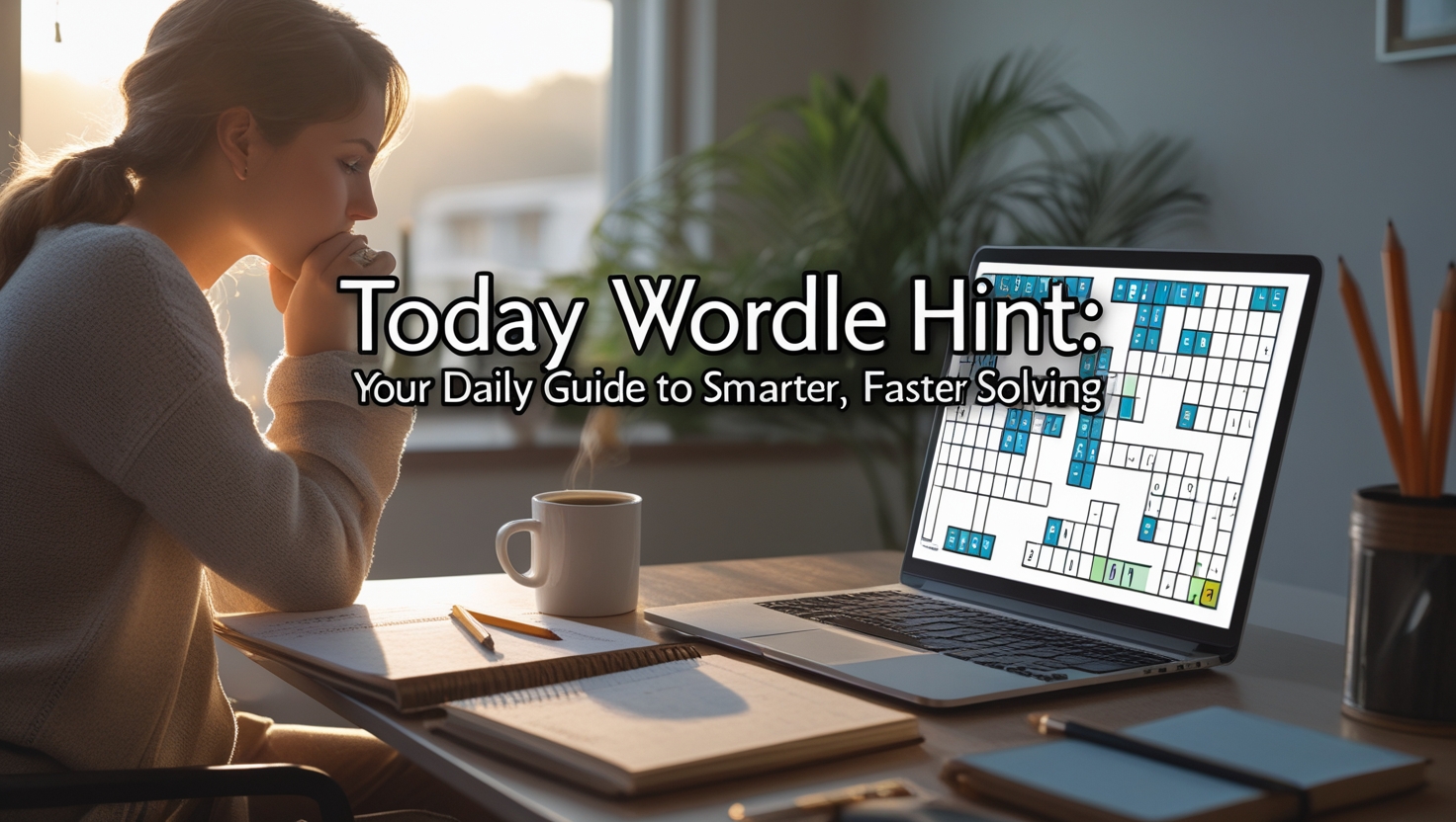 Today Wordle Hint: Your Daily Guide to Smarter, Faster Solving
