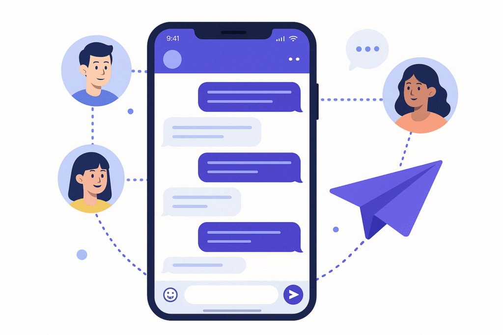 XChat multimedia sharing: sending photos, videos, and documents